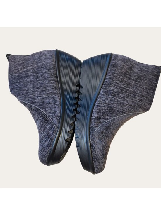 Bernie Mev Sally Women’s Bootie Dark Grey Velvet NIB 41EU/10US - Picture 3 of 6